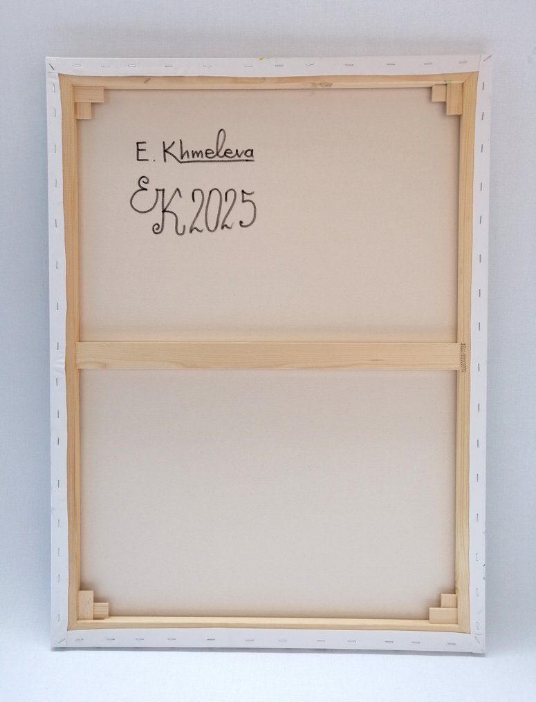 Elena Khmeleva - Masques de dame. Large. Œuvre originale, fait à la main #4.3