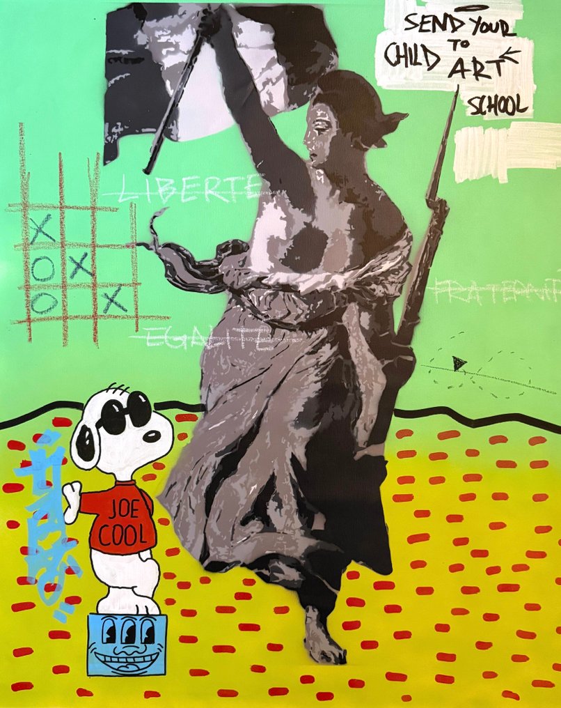 Quiona+ - ‘Delacroix x Joe Cool x Keith Haring’ #2.1