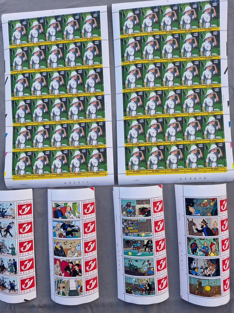 Βέλγιο - Κονγκό (Δημοκρατία) 2001/2012 - Ο Τίντιν και ο κόσμος του #2.1