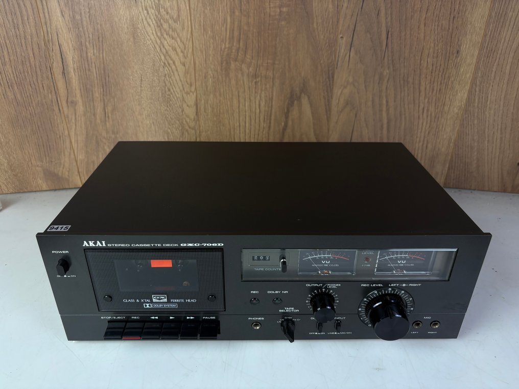 Akai - GXC-706D - Cassette recorder-player #3.2