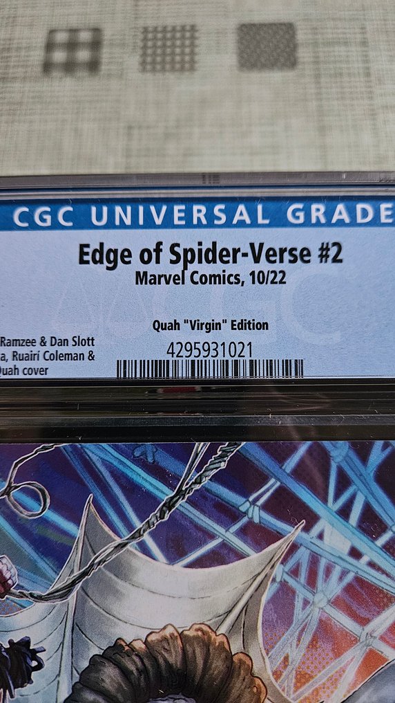 Edge of Spider-Verse #2 - Limited Run - 1 Graded comic - CGC 9,8 #1.0