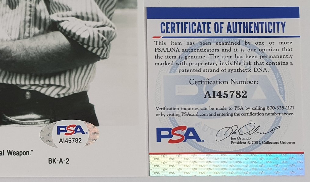 Lethal Weapon - Signed by the late, great Richard Donner (Director), here with Mel Gibson - With COA PSA #1.0