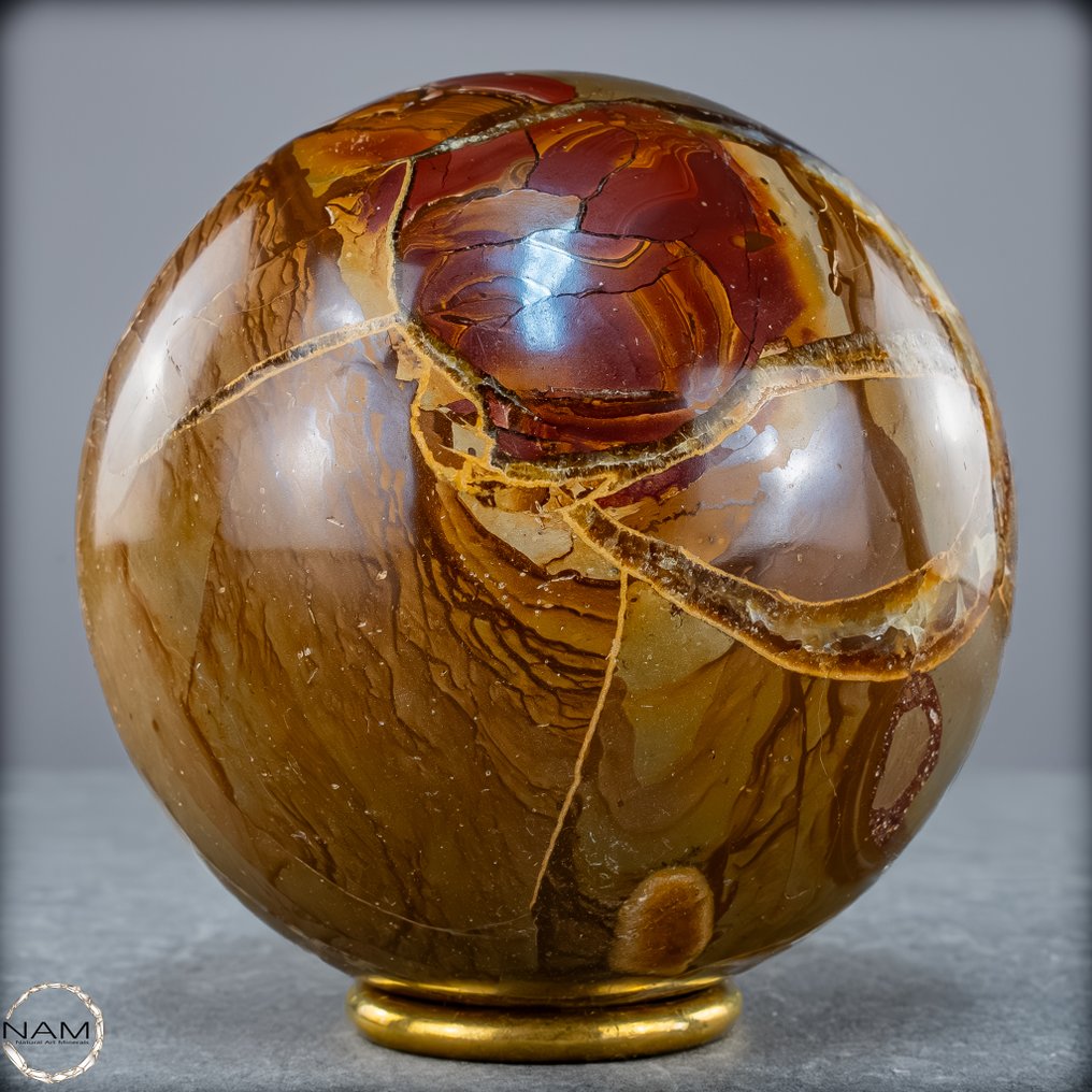 非常罕见的Simbirzit - 球体 来自俄罗斯乌柳扬斯基- 1370.26 g #1.0