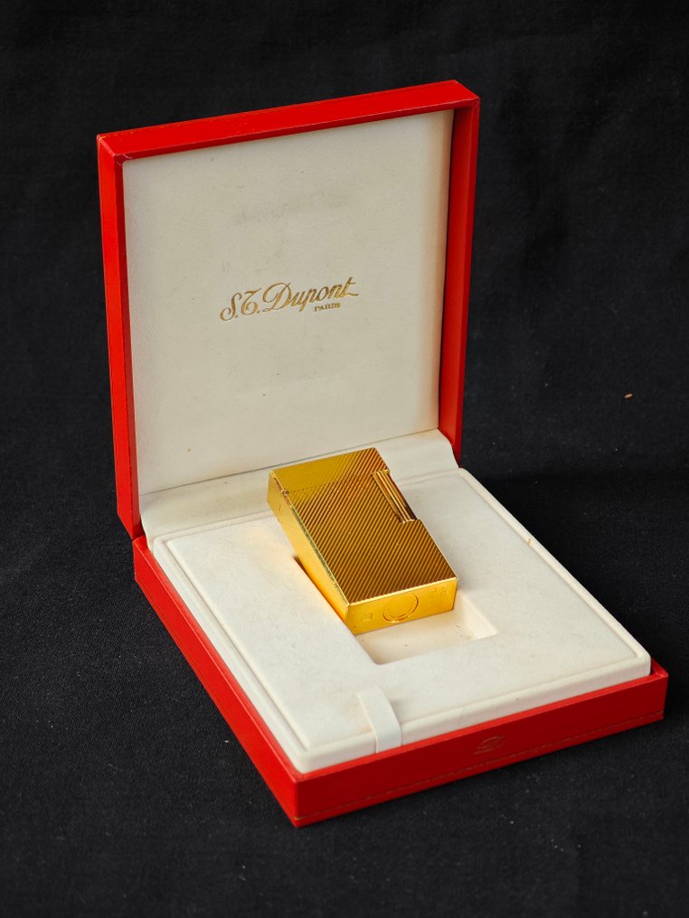 S.T Dupont - Line 1 Large Size New Model Boxed - Very Clean Line 1 Big Size New Model Boxed - 打火机 - Gold-plated #4.3