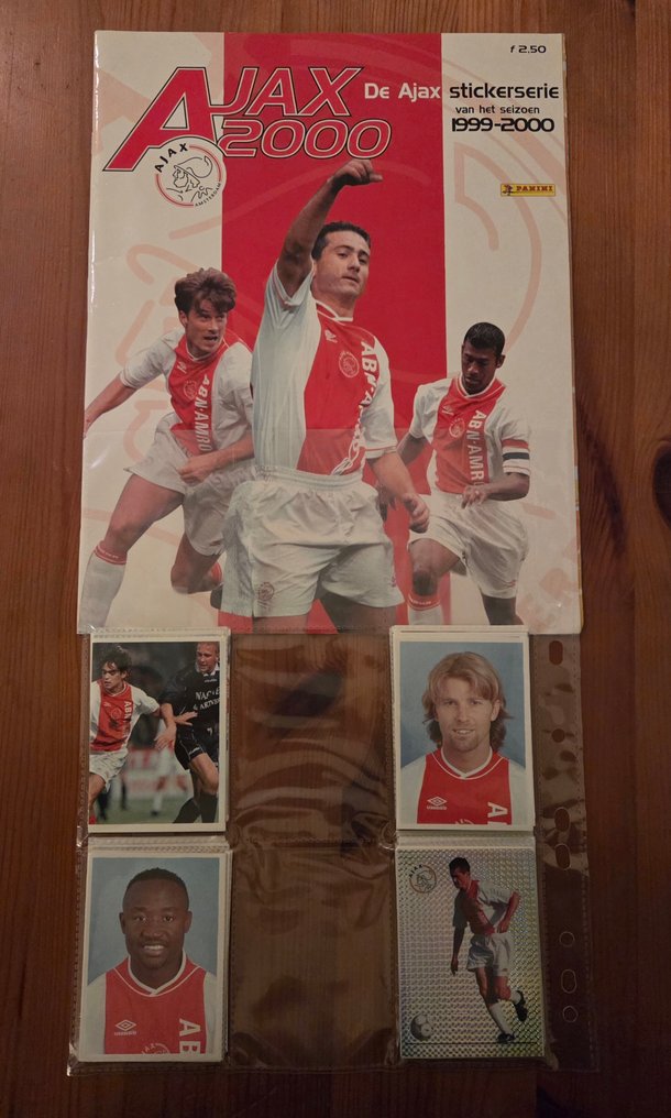 1999/00 Panini Brian Laudrup, Wamberto, Richard Witschge, and others. - 1 Empty album + complete loose sticker set - Excelente (EX) #1.0