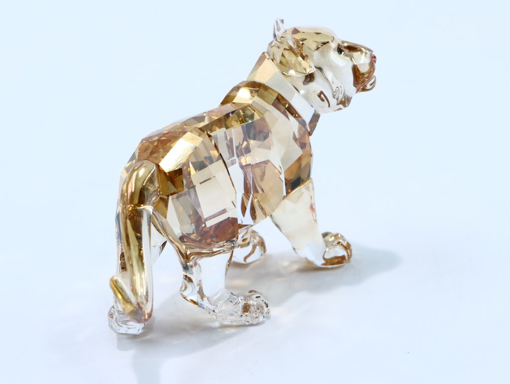 Statuetta - Swarovski - Tijgerjong Staand (Boxed) - Cristallo #2.1