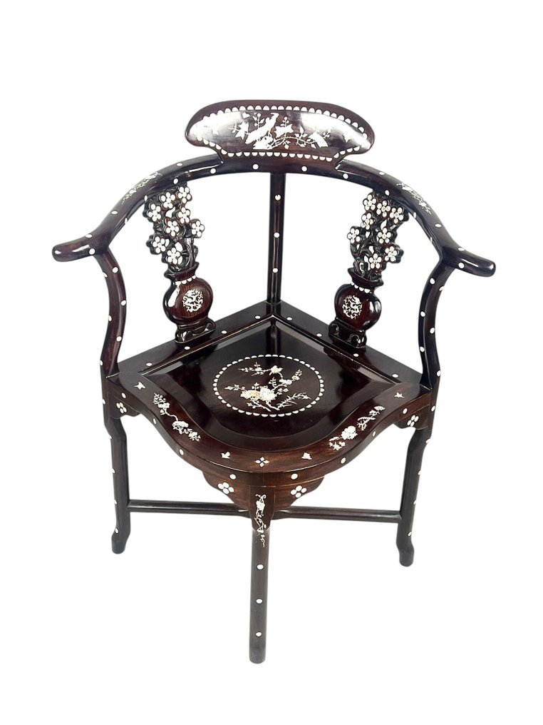 椅 - 木 - 中國 - 19世纪 - 珍珠母 #2.1