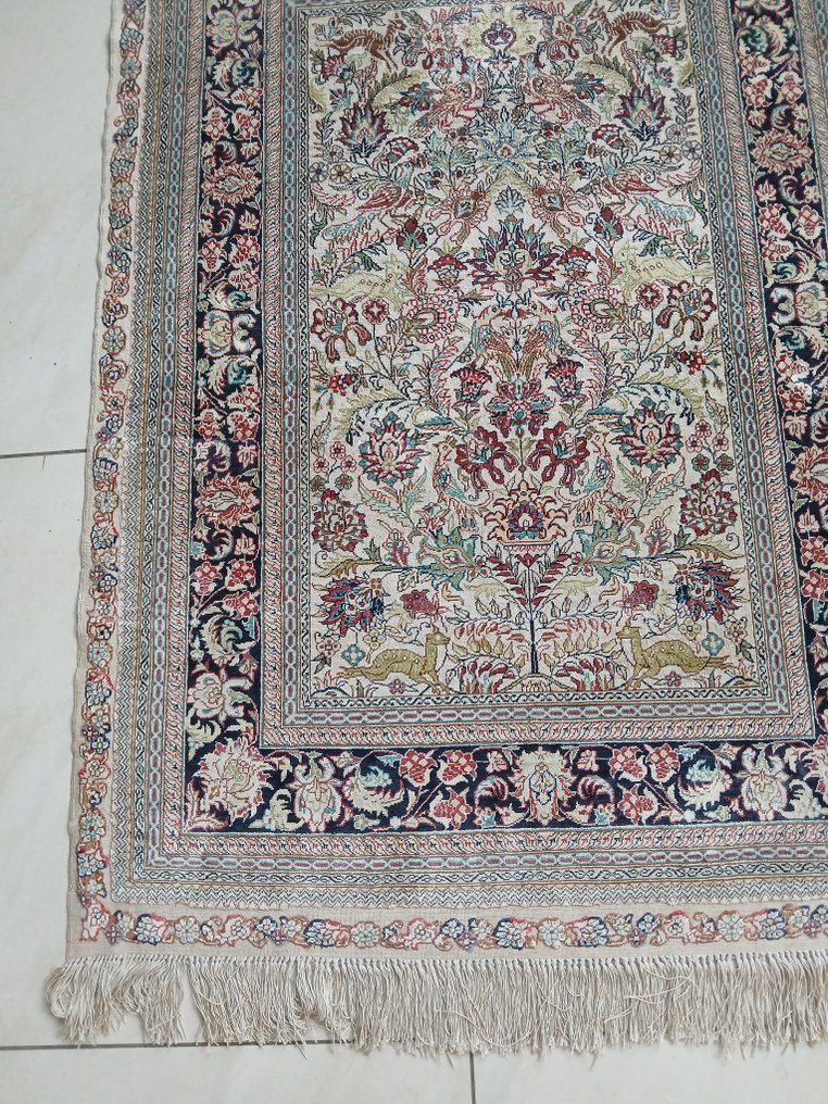 HEREKE SOIE SUR SOIE - Tappeto - 110 cm - 80 cm #1.0