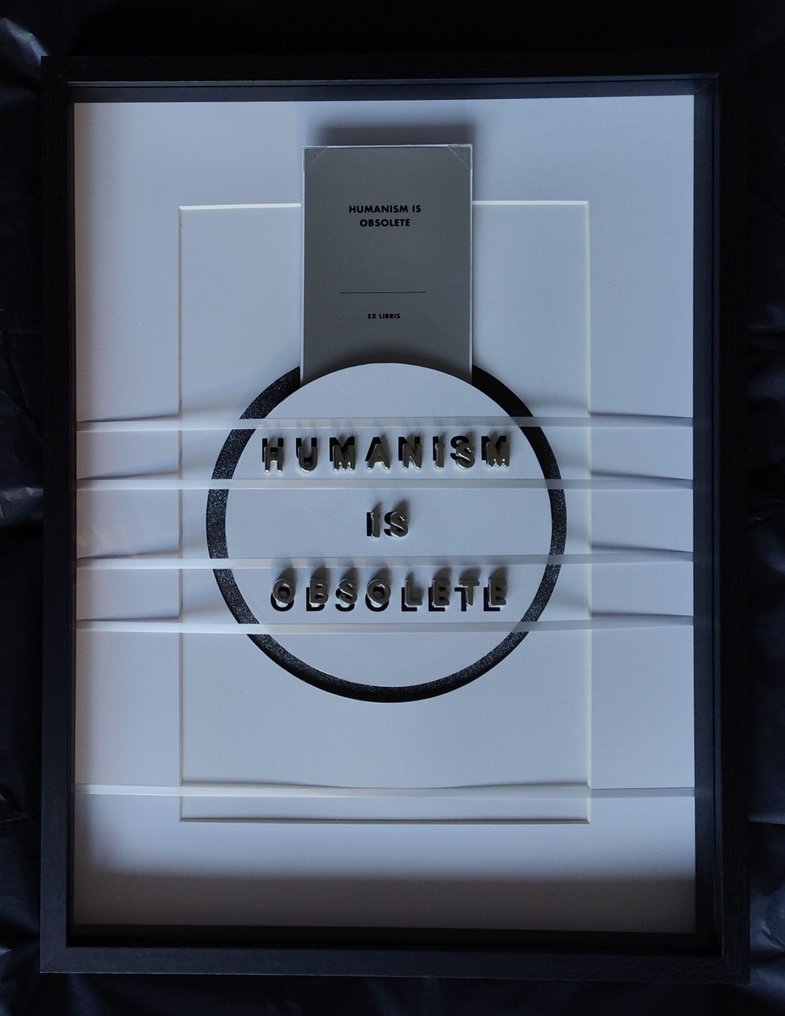 Jenny Holzer (1950) - Humanism is obsolete - limited edition, lithograph - 1992 #1.0