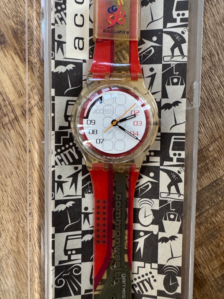 Swatch Access - "Menang" - SKK108 – Commonwealth Games Kuala Lumpur - 1998 - Watch - 1998 - Watch  #2.1