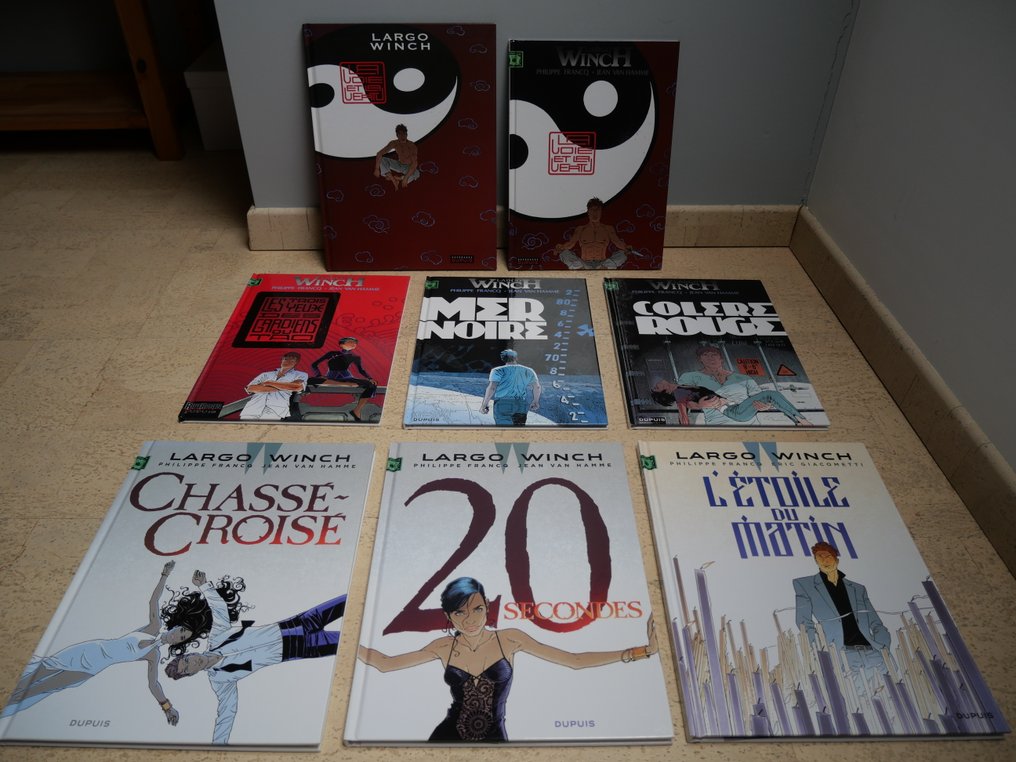 Largo Winch T15 à T21 - 8x C - EO/TL - 8 Album - 2007/2017 #1.0