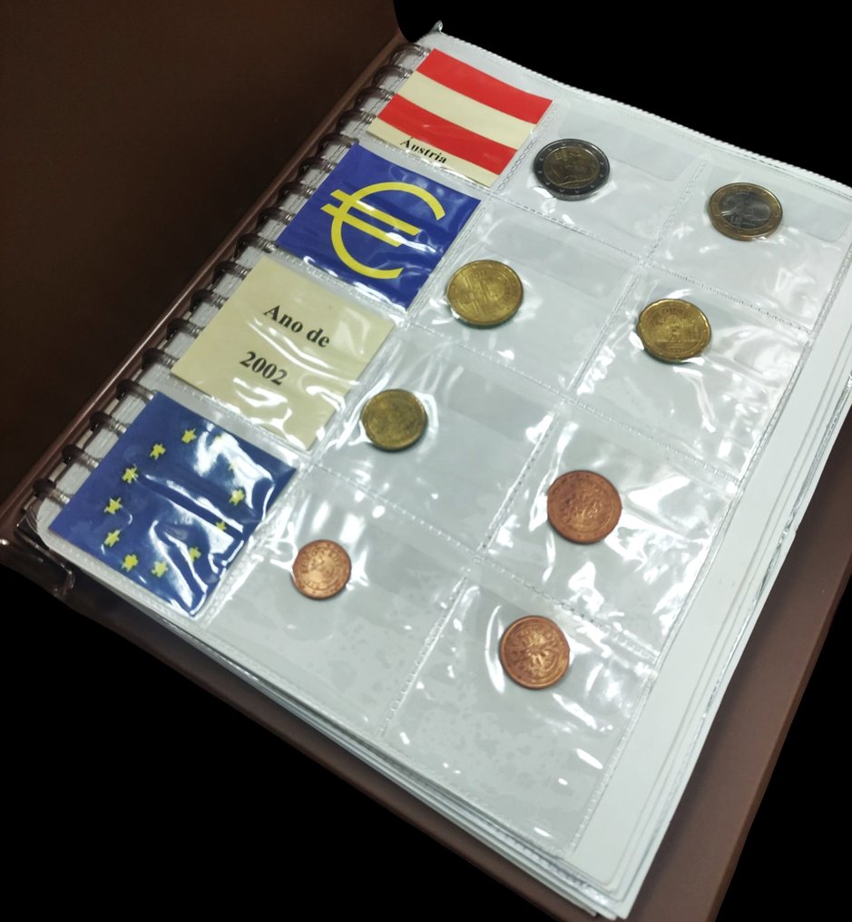 Europa. Album with 12 complete series of Euros (several countries) 2001/2002  (Zonder Minimumprijs) #1.0