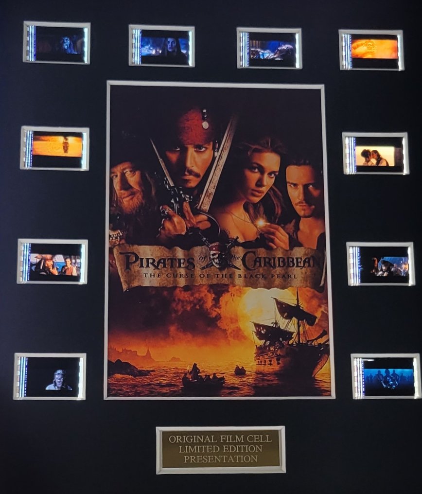 Pirates of the Caribbean - Framed Film Cell Display with COA #1.0