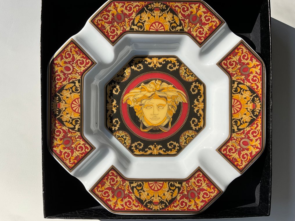 Rosenthal - Versace - Tuhkakuppi - Posliini - Medusa #1.0