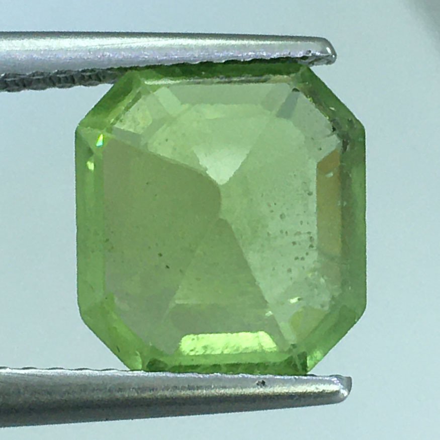 Ohne mindestpreis - 1 pcs Grün Peridot - 4.24 ct - International Gemological Institute (IGI) - Natürlich Peridot #3.2