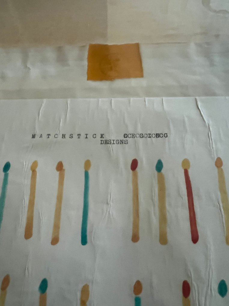 Viktor IV (Walter Gluck) (1929- 1986) - Matchstick Designs #3.2