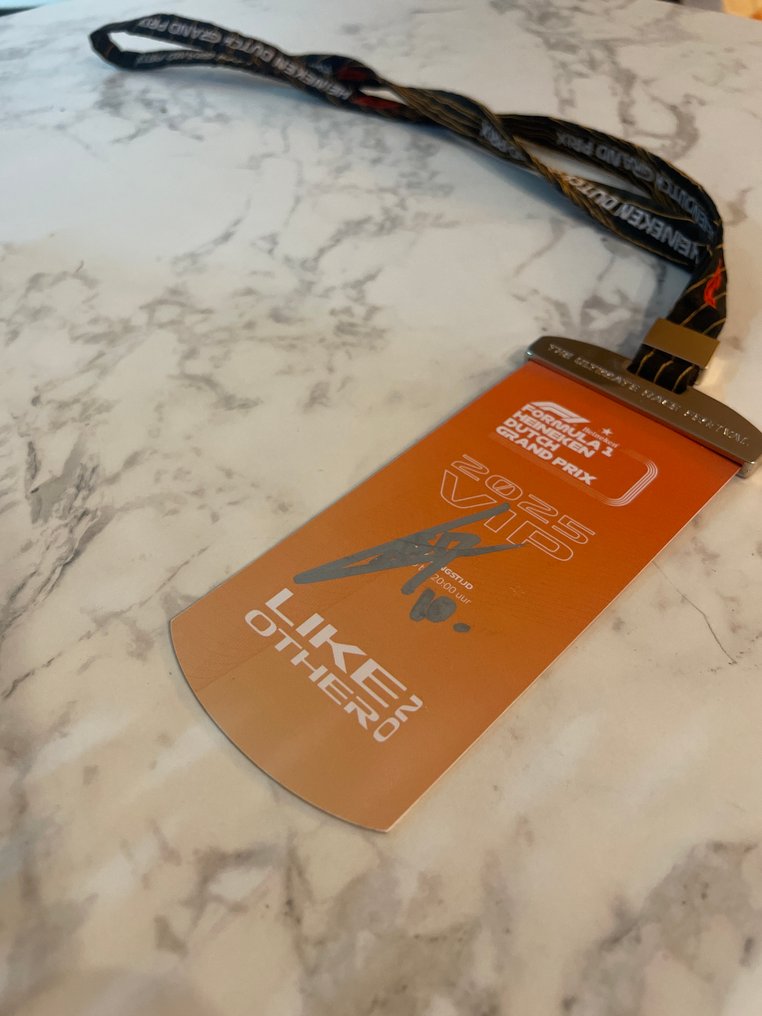 Alpine F1 Team - GP zandvoort - Pierre Gasly - Διαπίστευση paddock. #4.3