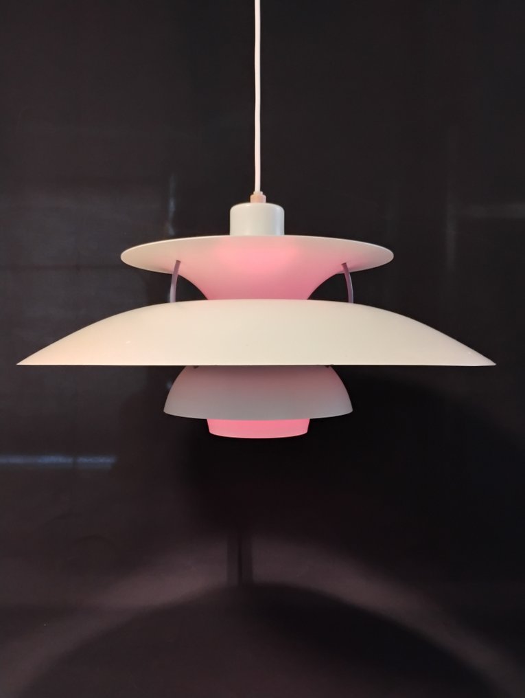 Louis Poulsen - Poul Henningsen - Hanging lamp - PH5 - Aluminium - PH5 danish design lamp #1.0