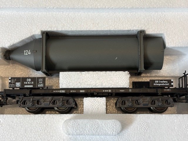 Märklin H0 - 48250 - Model train freight wagon set (1) - Set of four carbide bottle carts. - DB #3.2