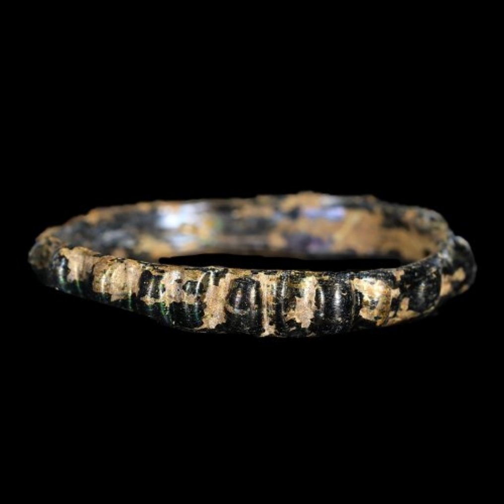 Muinainen Rooma Verre Rannekoru - lapsen roman - COA (Ei pohjahintaa) #3.2