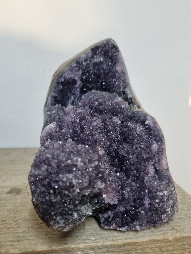 Sehr große stehende Uruguay-Amethyst - Höhe: 130 mm - Breite: 148 mm- 1816 g #3.2