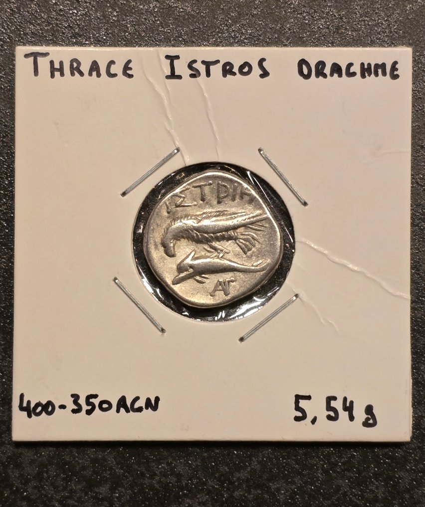 Thrace, Istros Drachm 400-350 avant J-C. (No Reserve Price) #3.2
