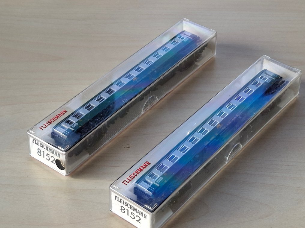 Fleischmann N - 8152 - Carrozza passeggeri di modellini di treni (2) - Carrozze di seconda classe B11 per treni veloci - SNCF #3.2