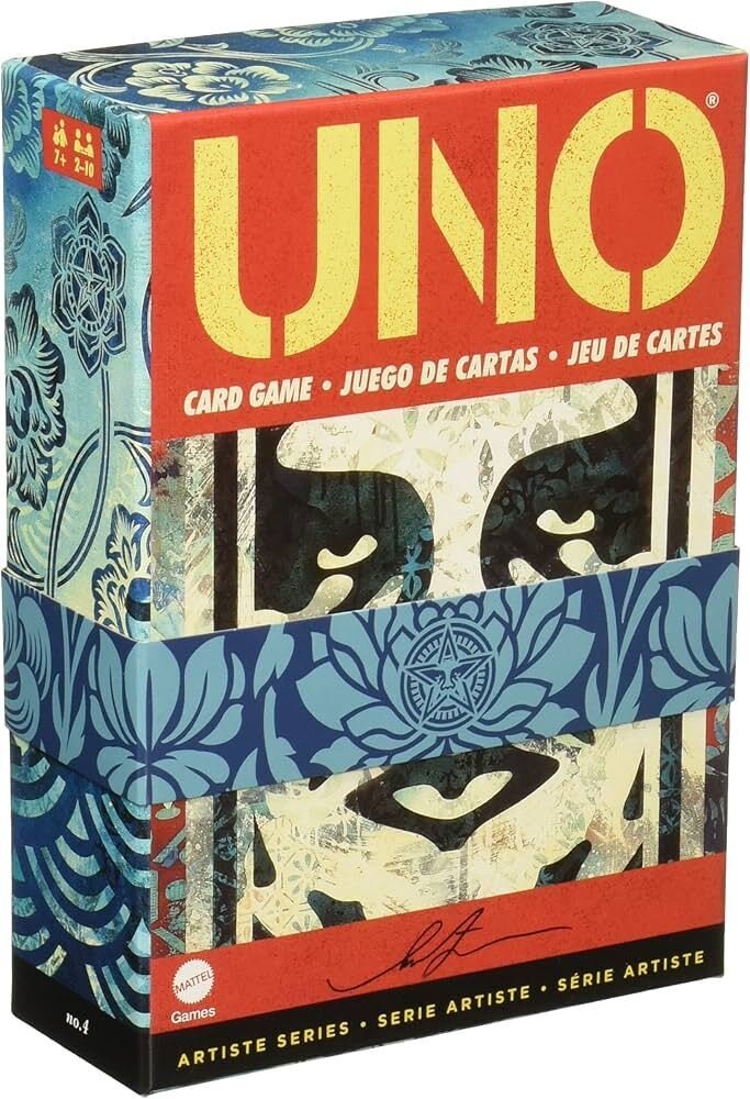 Mattel - Card game UNO Serie Artista Shepard Fairey - 2010-2020 - U.S. #4.3