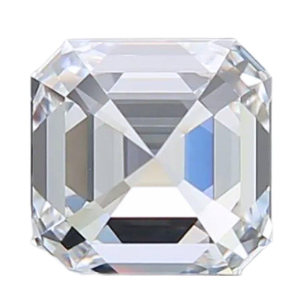 1 pcs 钻石 (天然) - 0.93 ct - 方形 - D (无色) - VVS2 极轻微内含二级 - 美国宝石研究院(GIA) - 精致的钻石 #3.2