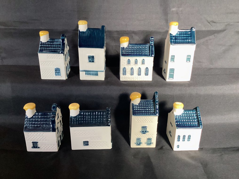 Căsuță KLM (8) - Bols - Delfts Blue - numele 1 până la 8 #3.2