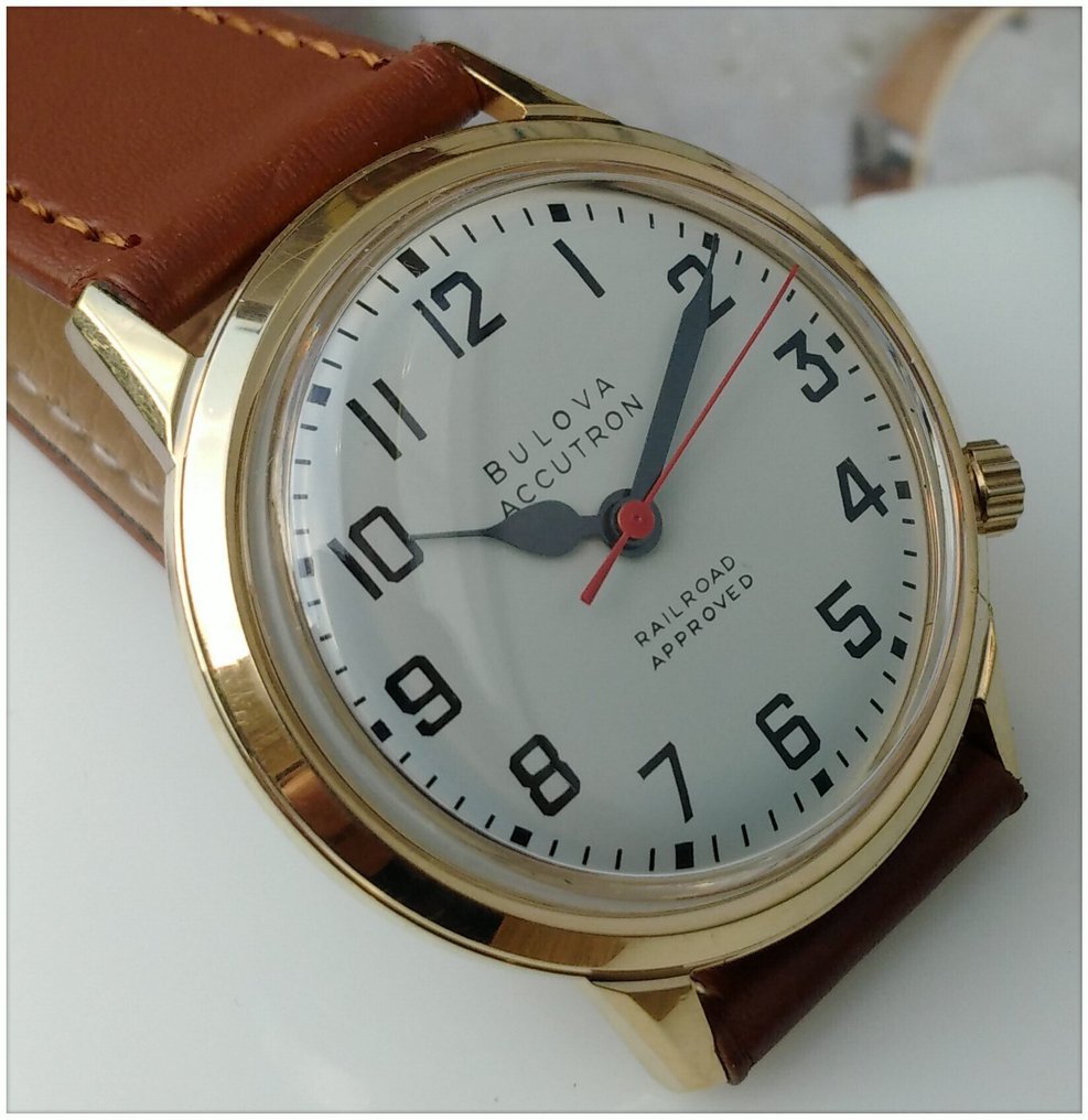 Bulova Accutron Railroad Approved - Nincs minimálár - Révisée - Férfi - 1974 #2.1