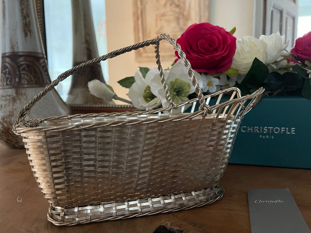 Christofle - 服务员 - 倒酒盘 - 银色金属 #1.0