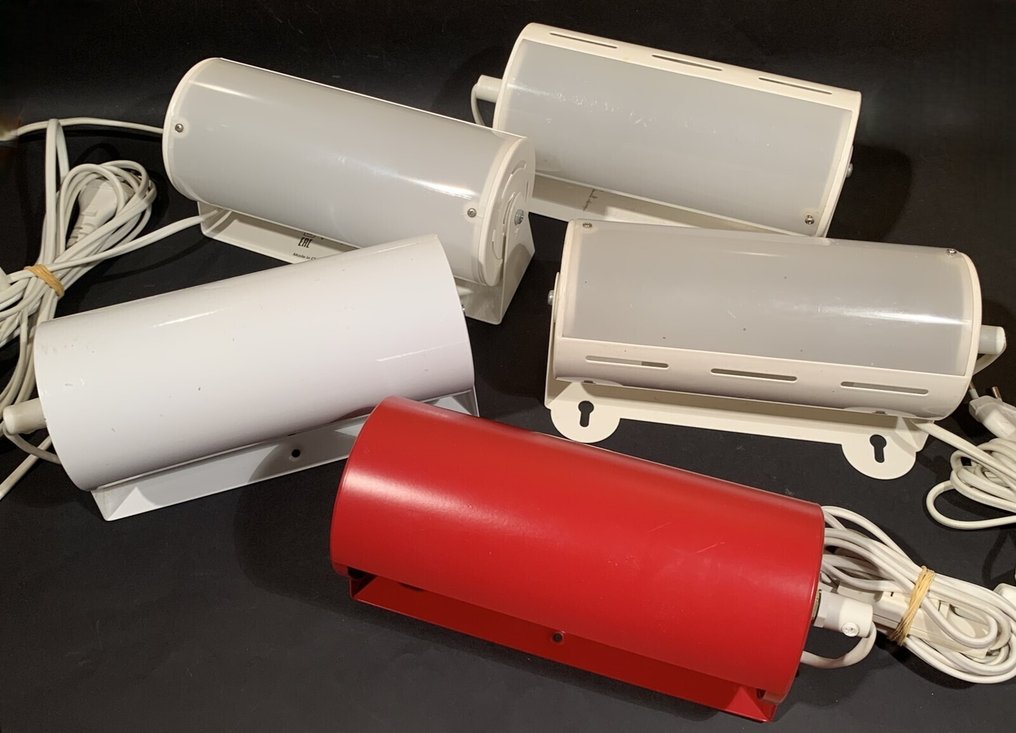 IKEA - 燈 - 镀油金属和塑料 - 五个复古壁灯 #1.0