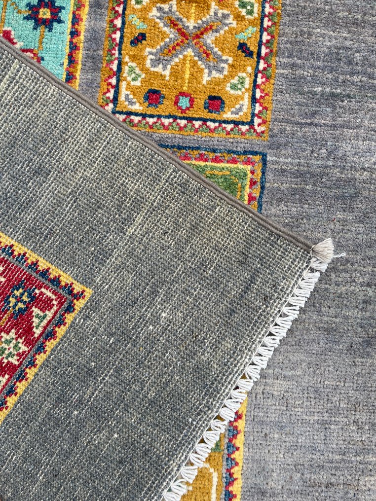 优质阿富汗 Kashkuli - 全新 - 未使用 - 手工编织 - 羊毛 - 全新 - 地毯 - 123 cm - 80 cm #4.3