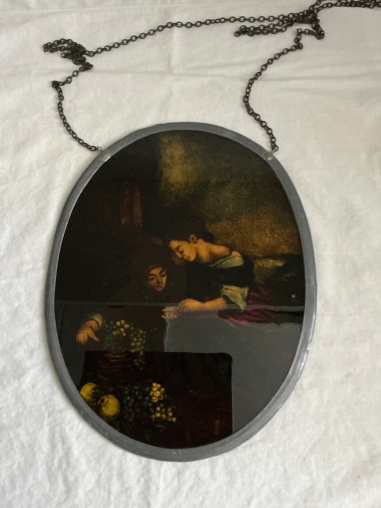 装饰饰品 - 意大利 - Glas in Lood Raamhanger #1.0