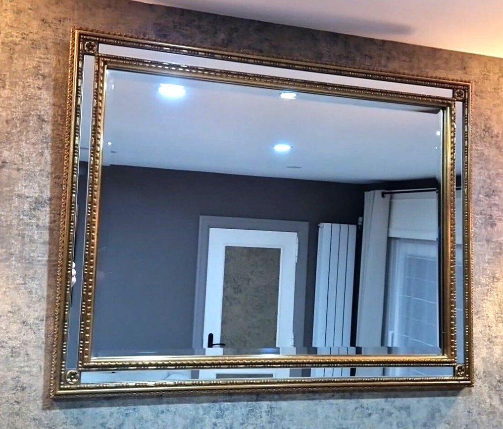 Deknudt - 墙面镜子  - 玻璃, 木 #4.3