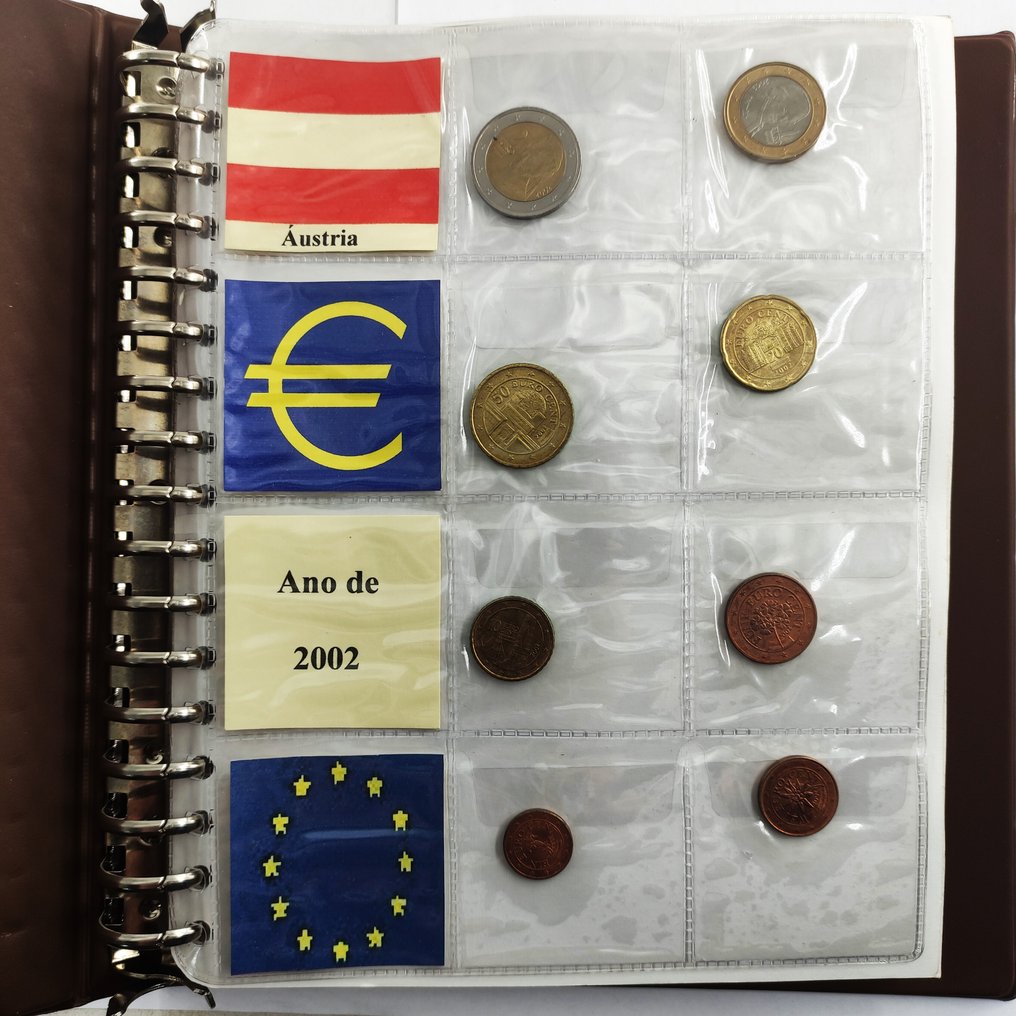 Europa. Album with 12 complete series of Euros (several countries) 2001/2002  (Zonder Minimumprijs) #2.1