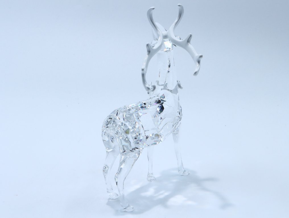 Statuetta - Swarovski Kristal - Kerst hert (Boxed + certificate) - Cristallo #4.3