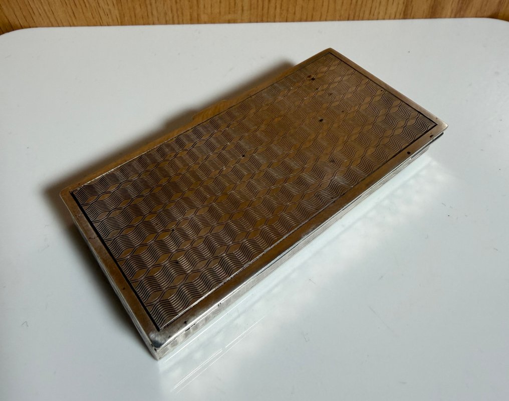 Senza Prezzo di Riserva - Astuccio per sigarette - Argento #1.0