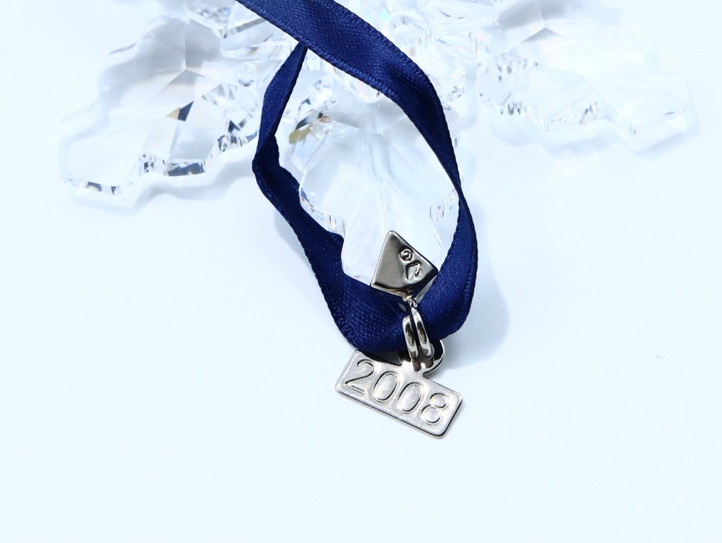 Statuetta - Swarovski - Kerstster 2008 (Boxed + certificate) - Cristallo #3.2