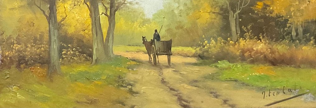 Jan ten Cate (1828-1876) - Bosgezicht #4.3