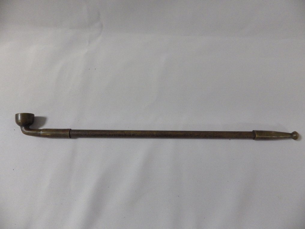 Pipe à Opium (42 cm) - 管 - 黄铜色 #1.0