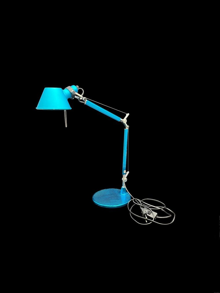 Artemide - M. De Lucchi - G. Fassina - Lámpara de sobremesa - Tolomeo Micro - Aluminio #1.0