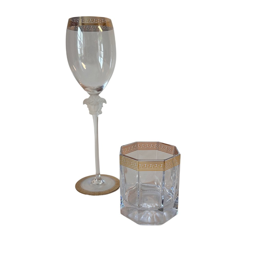 Rosenthal - Versace - 罐 (2) - Medusa Lumiere - 玻璃 #1.0