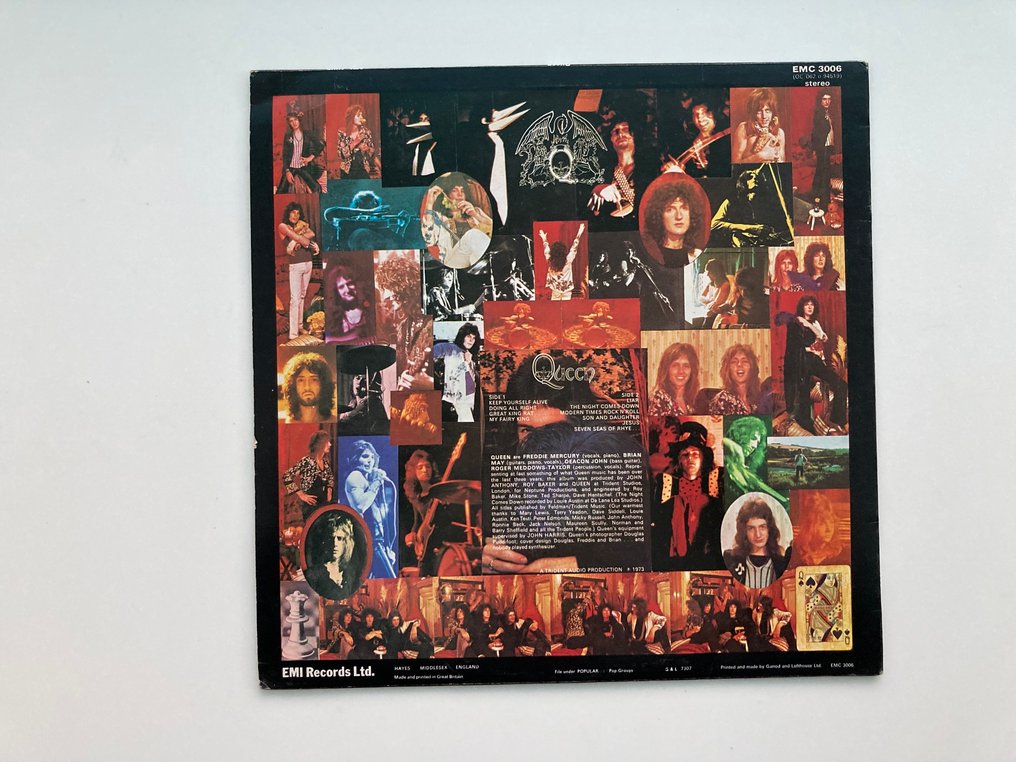 Queen - Queen I , UK 1st. Press - Disco in vinile singolo - 1973 #1.0