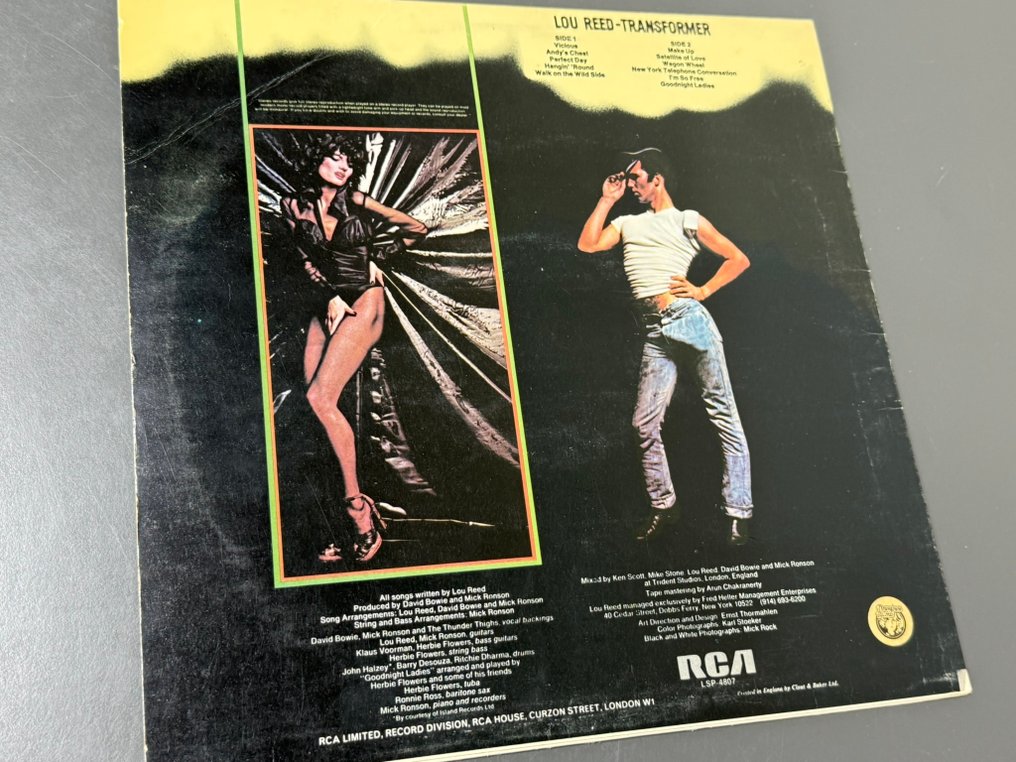 Lou Reed - Transformer (UK Matte Sleeve) - LP - 1972 #3.2