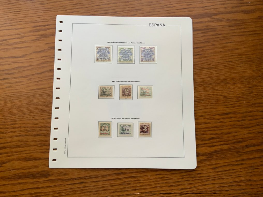 Ισπανία 1936/1938 - Πολυτελής συλλογή των Καναρίων #3.2