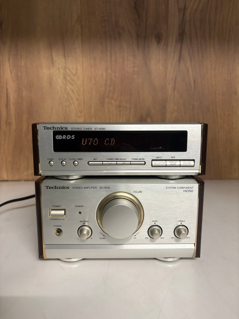 Technics - SE-HD50 Amplifier - ST-HD60 Tuner Stereo set #2.1