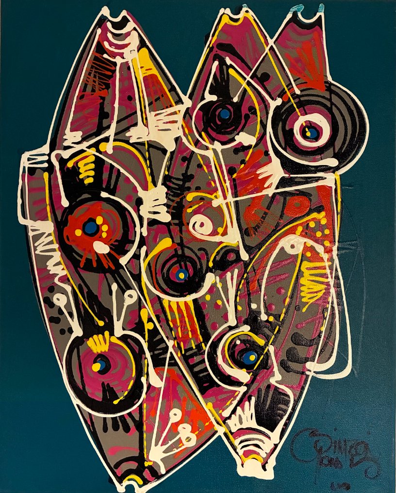 Simeon Gonzales (1973) - Peces del Rio I #1.0