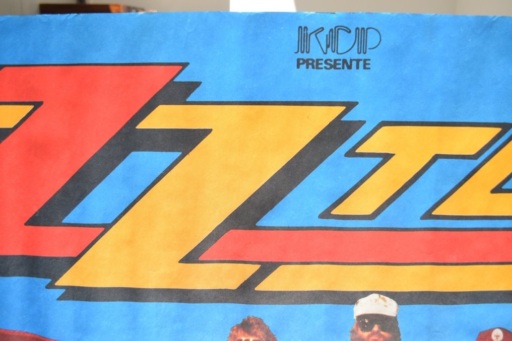 ZZ-Top - XXL Promotional Poster from the 80s #1.0